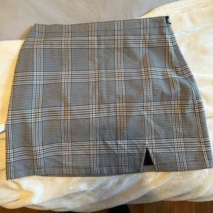 Abercrombie plaid mini/pencil skirt